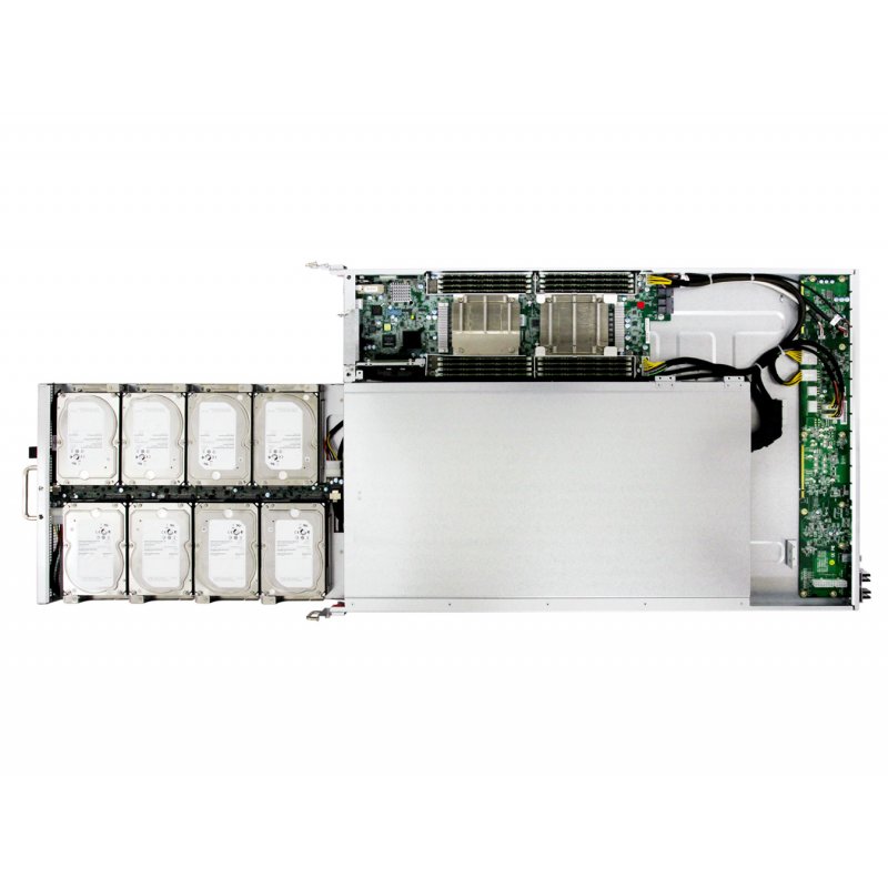 AIC Single 1U Storage Server Node supporting Dual Intel CPU's + 2 x ...